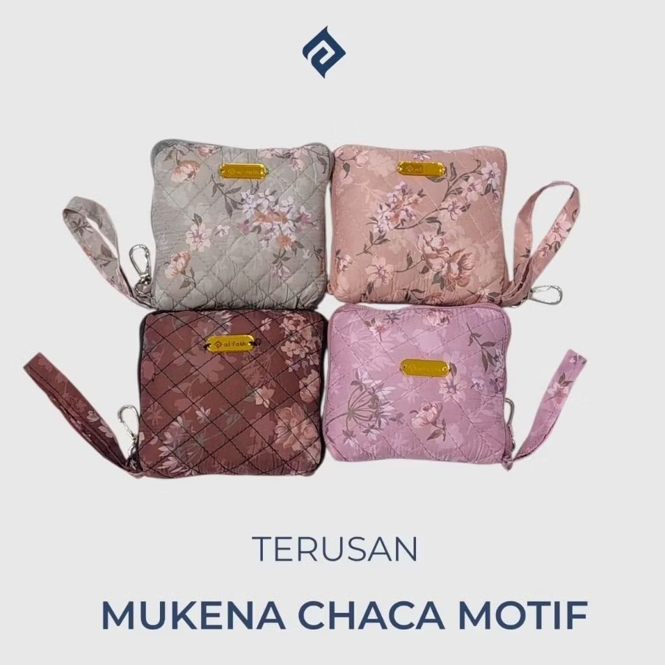 Alfath - Mukena Traveling Terusan Parasit Motif - Chaca