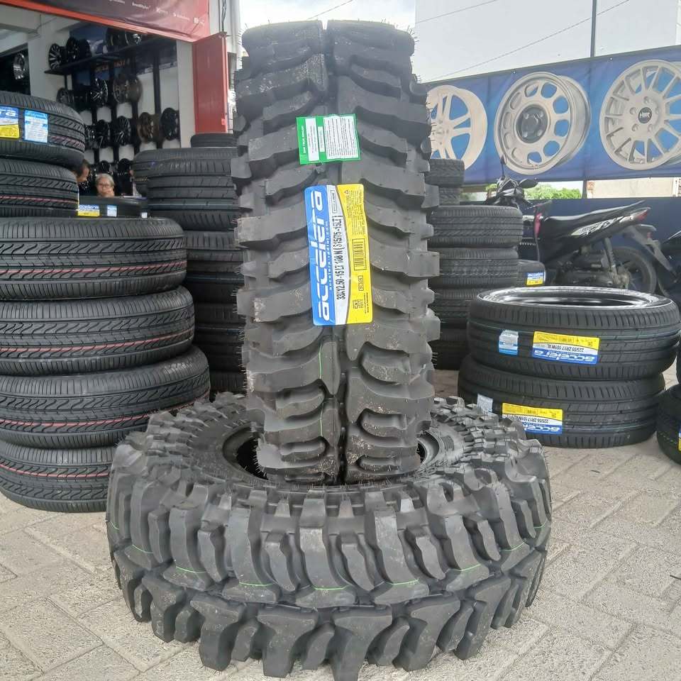 BAN MOBIL ACCELERA BADAK EXTREME RING 15 33X12,5 R15 UNTUK OFFROAD