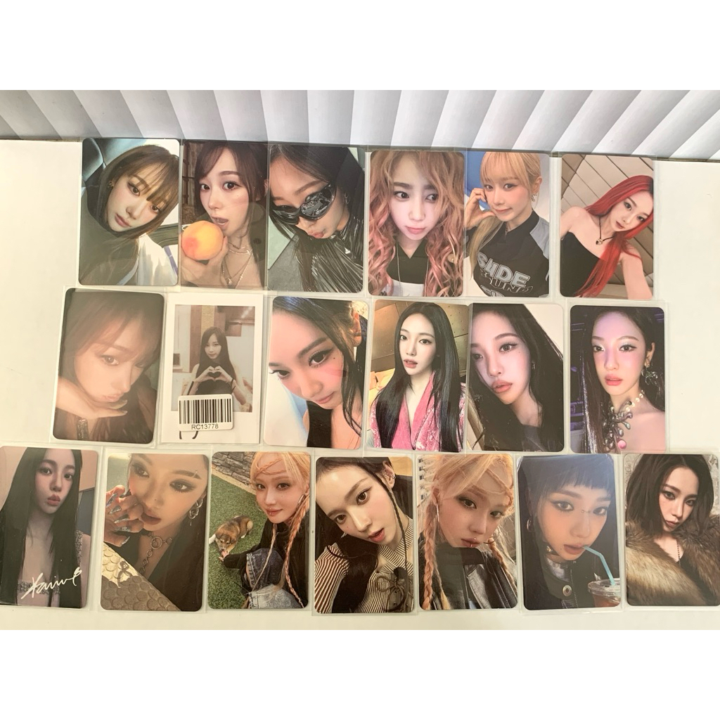 AESPA PHOTOCARD OFFICIAL