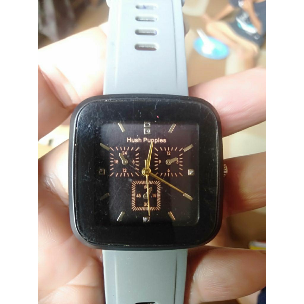 Hush puppies jam tangan second pria jam tangan prelov