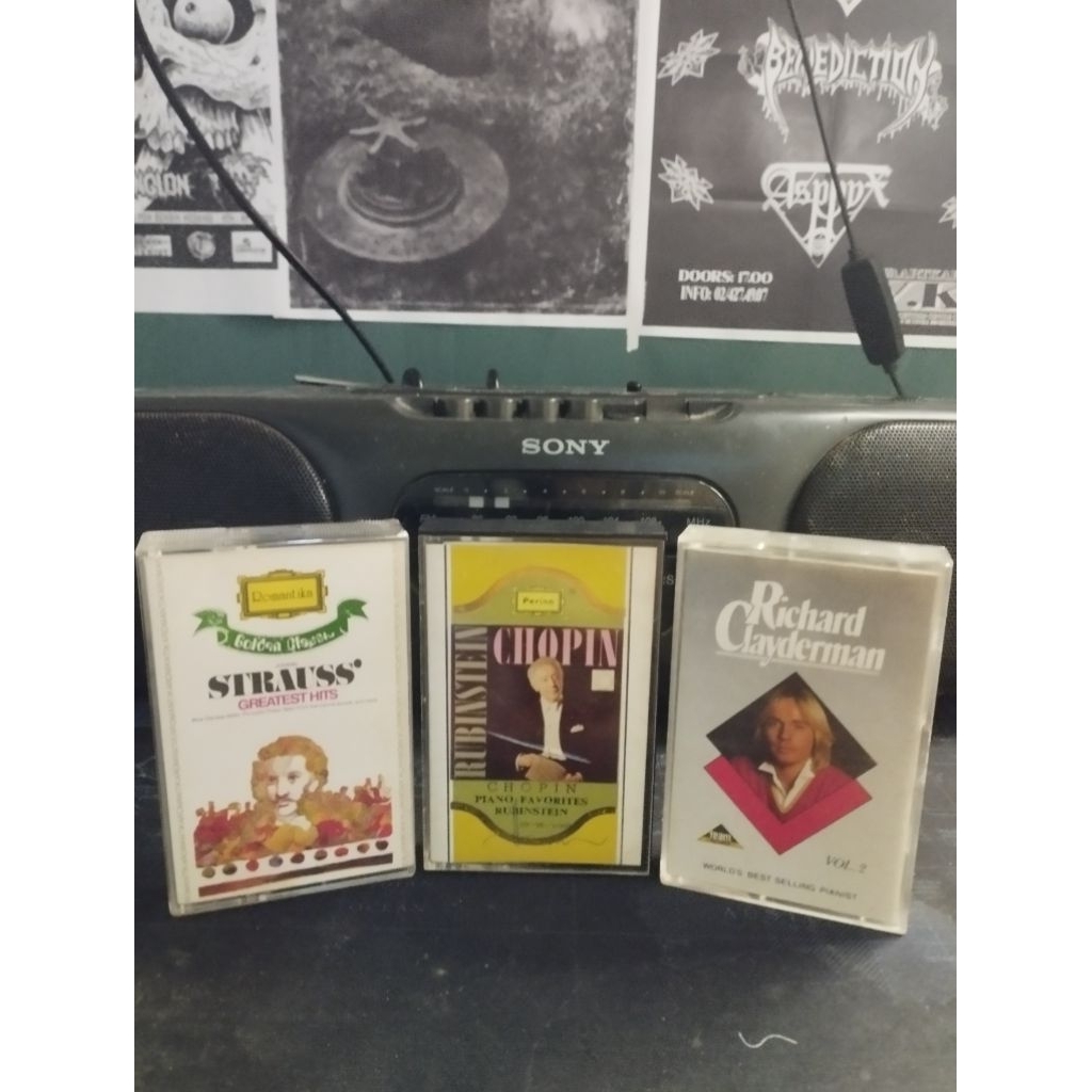 Kaset pita ORIGINAL RARE 3 kaset borongan