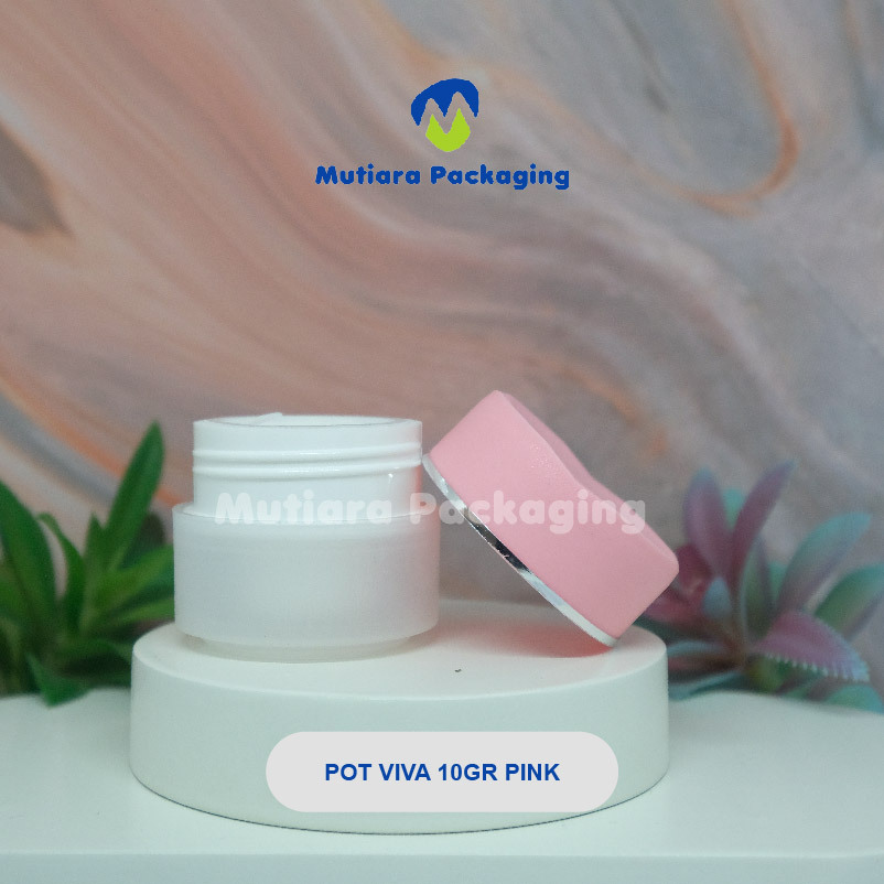 POT VIVA 10GR PINK - POT CREAM 10GR PINK - POT KOSMETIK 10GR