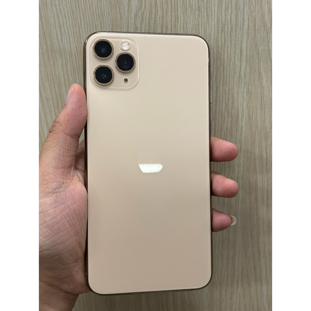 Iphone 11 promax 256 inter unit only  hb 97% gantian batre dan lcd ori  faceid on trutone on