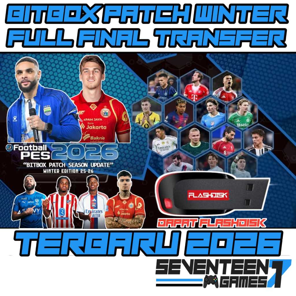 PES 2026 Bitbox Game Untuk PS3 Cfw Hen