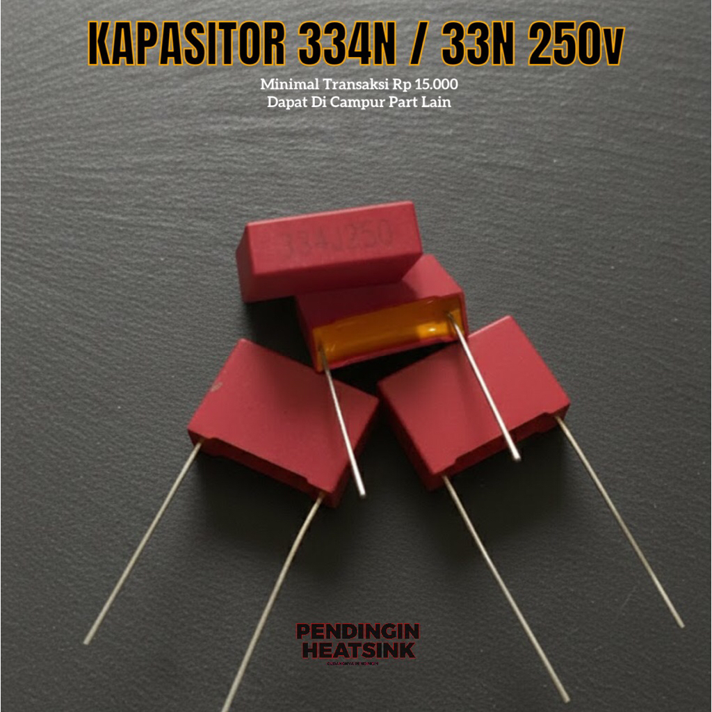 Kapasitor 334N / 33N 250V