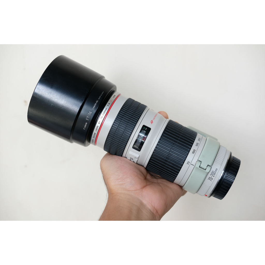 CANON EF 70-200MM F4 L BEKAS USM TELE FOTO LENSA CANON TELE 70-200MM F4 NORMAL NO JAMUR CANON 70-200