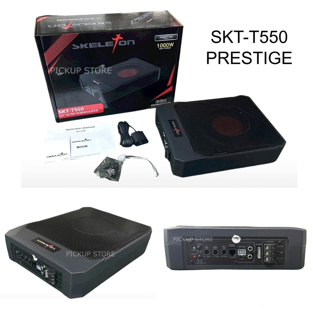 Slim Basstube Active ( Model Kolong) 10 Inch