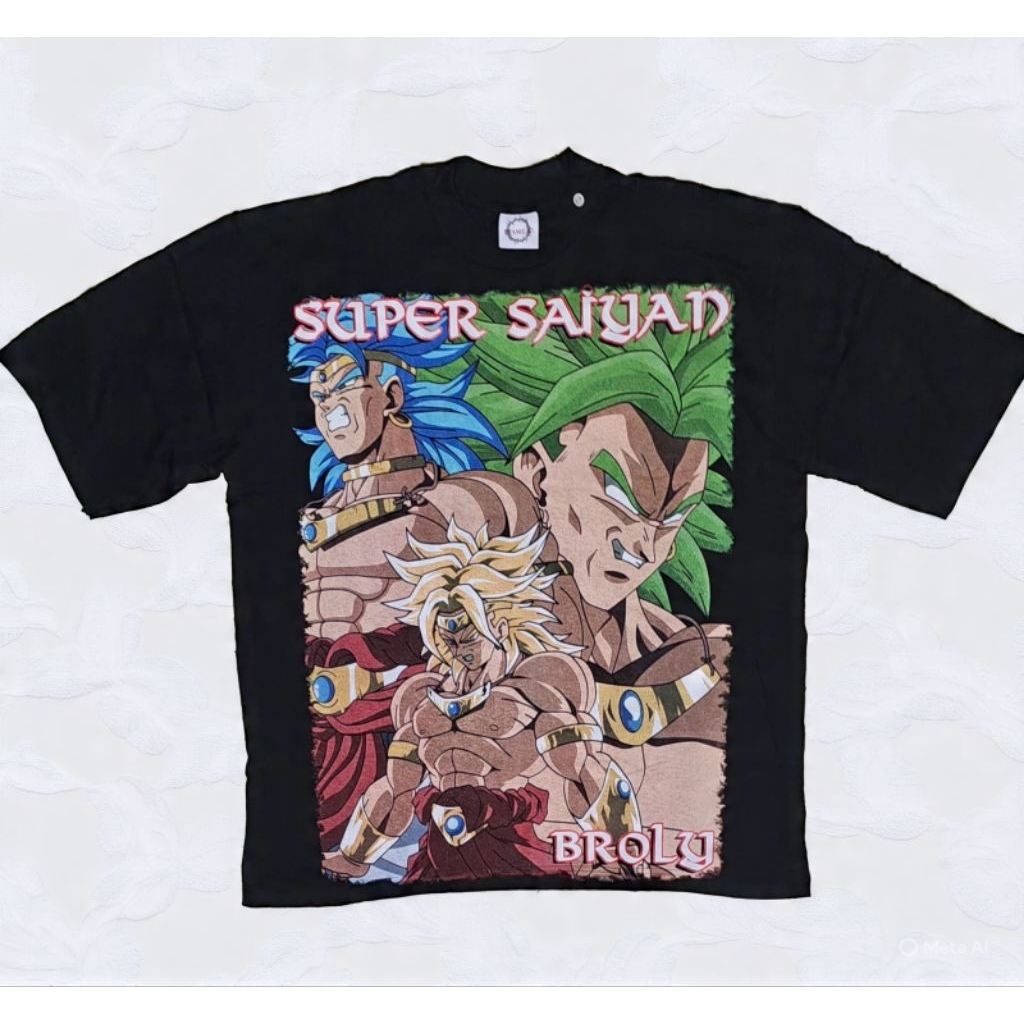 Kaos Bootleg Anime Dragon Ball Broly