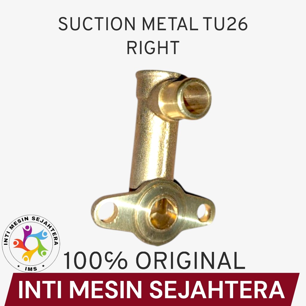 Suction Metal Right Kanan Sparepart Mesin Pompa Sprayer Power Sprayer TU26 / 767 / 777ORIGINAL MOTOR