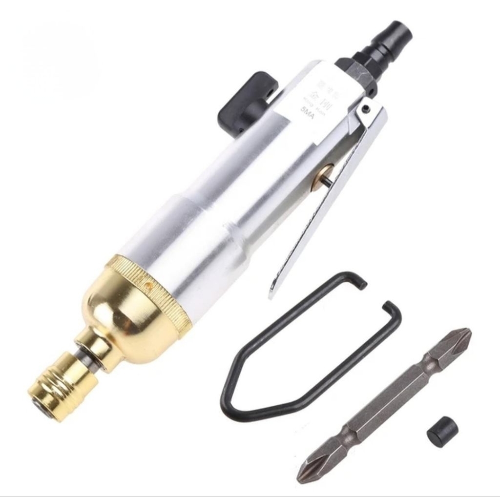 CAMEL Obeng Angin Impact Screwdriver 1/4" dengan Aksesori Lengkap untuk Proyek DIY dan Profesional