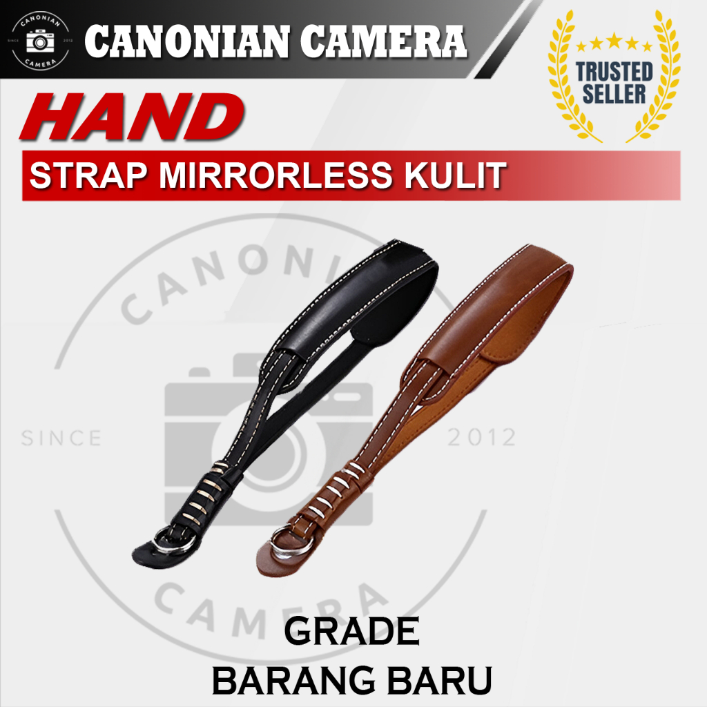 Hand Strap Mirrorless Kulit For Kamera Digital