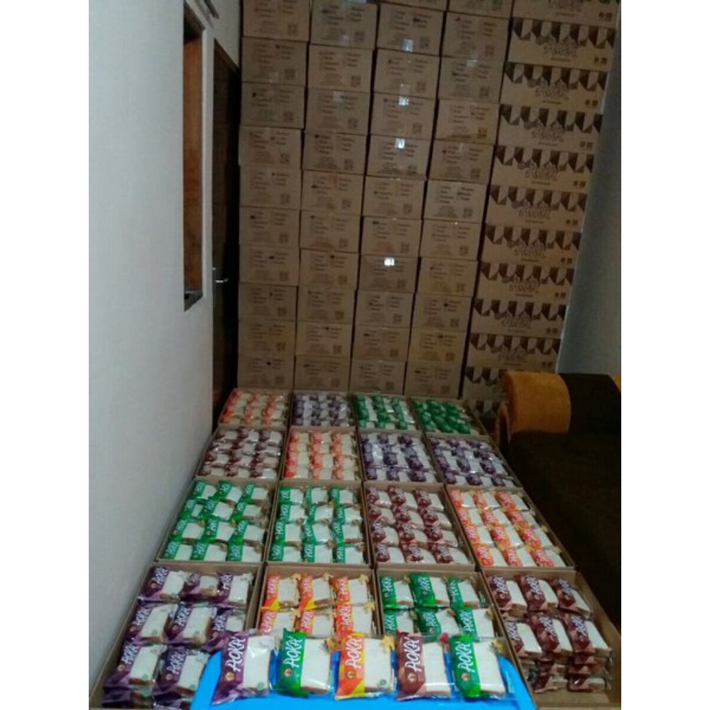DISTRIBUTOR ROTI AOKA PANGGANG GROSIR TERMURAH (BISA MIX 6 RASA)