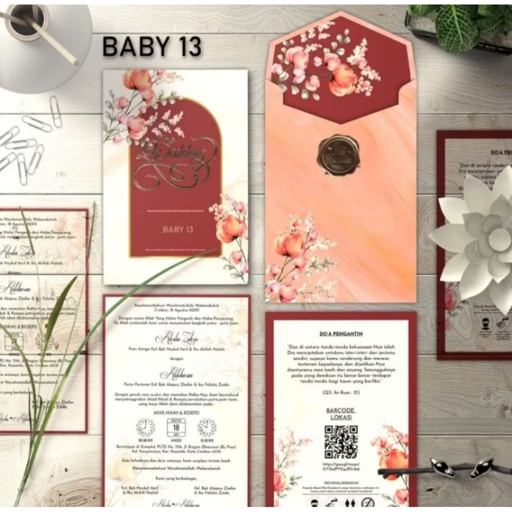 Cetak Undangan Pernikahan Hardcover | Undangan HARD COVER | Undangan Hardcover Murah | Undangan Pern