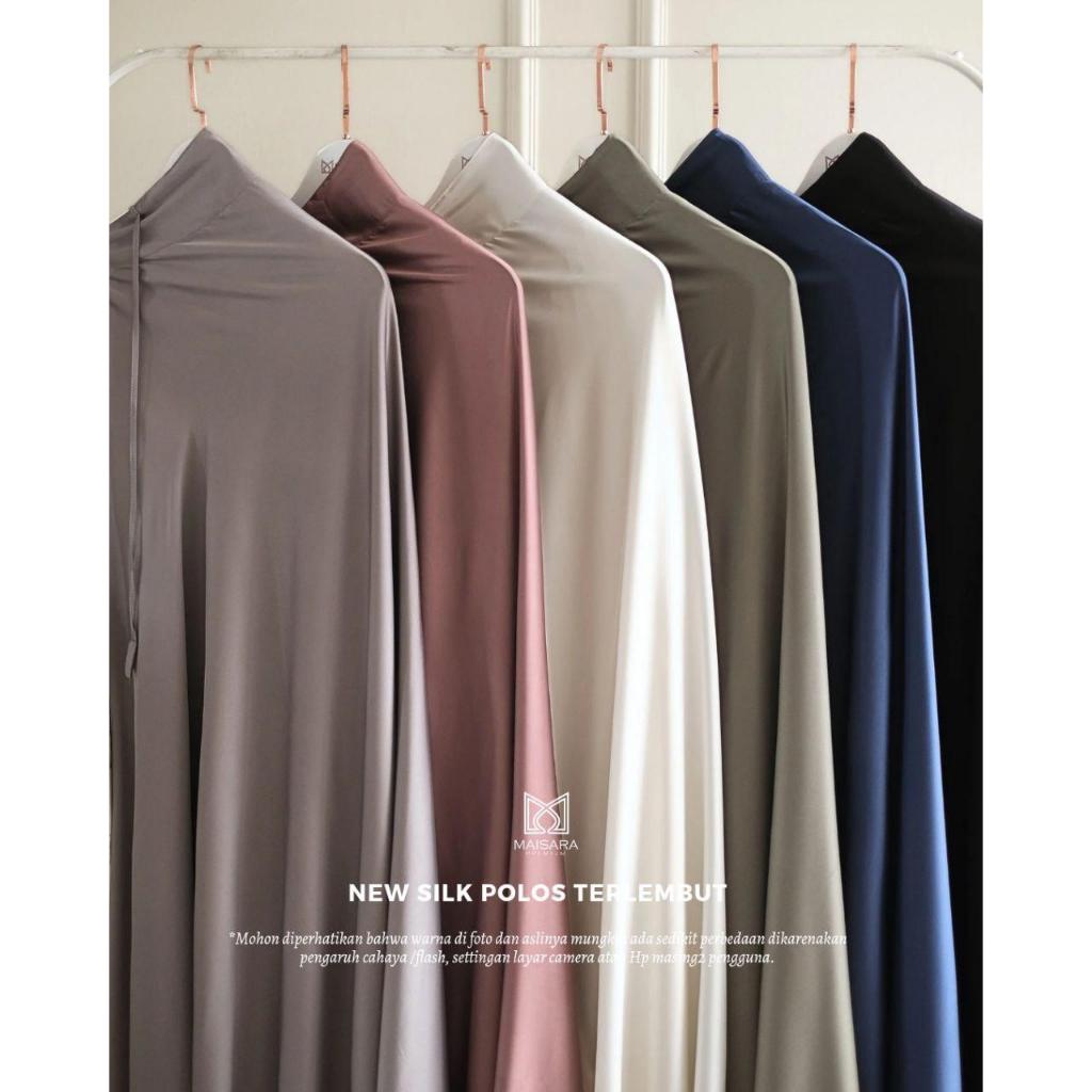 Mukena Maisara Premium Silk Polos New Version - Mukena Seserahan Mahar Pernikahan Mewah