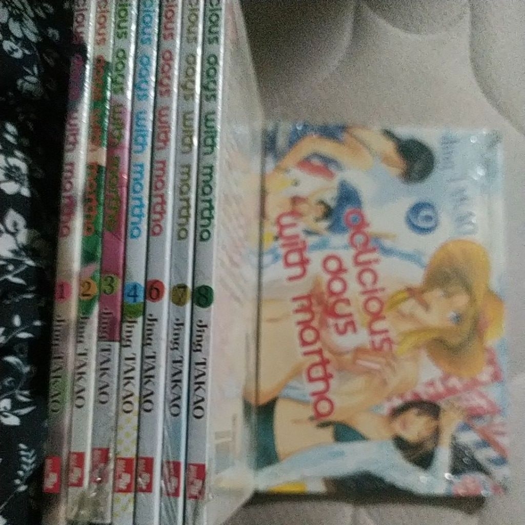 komik set segel delicious days with martha (jing takao)