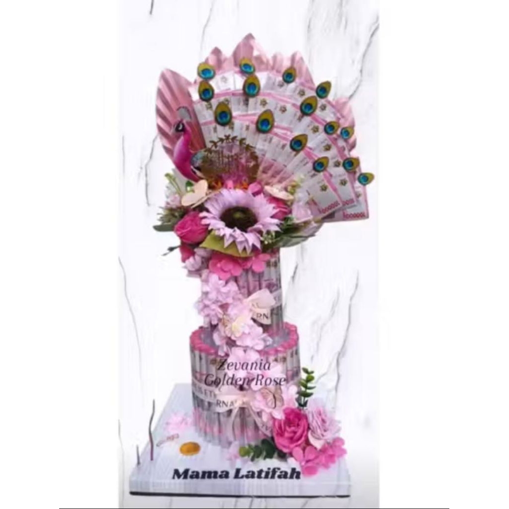 Money Cake Merak kosongan