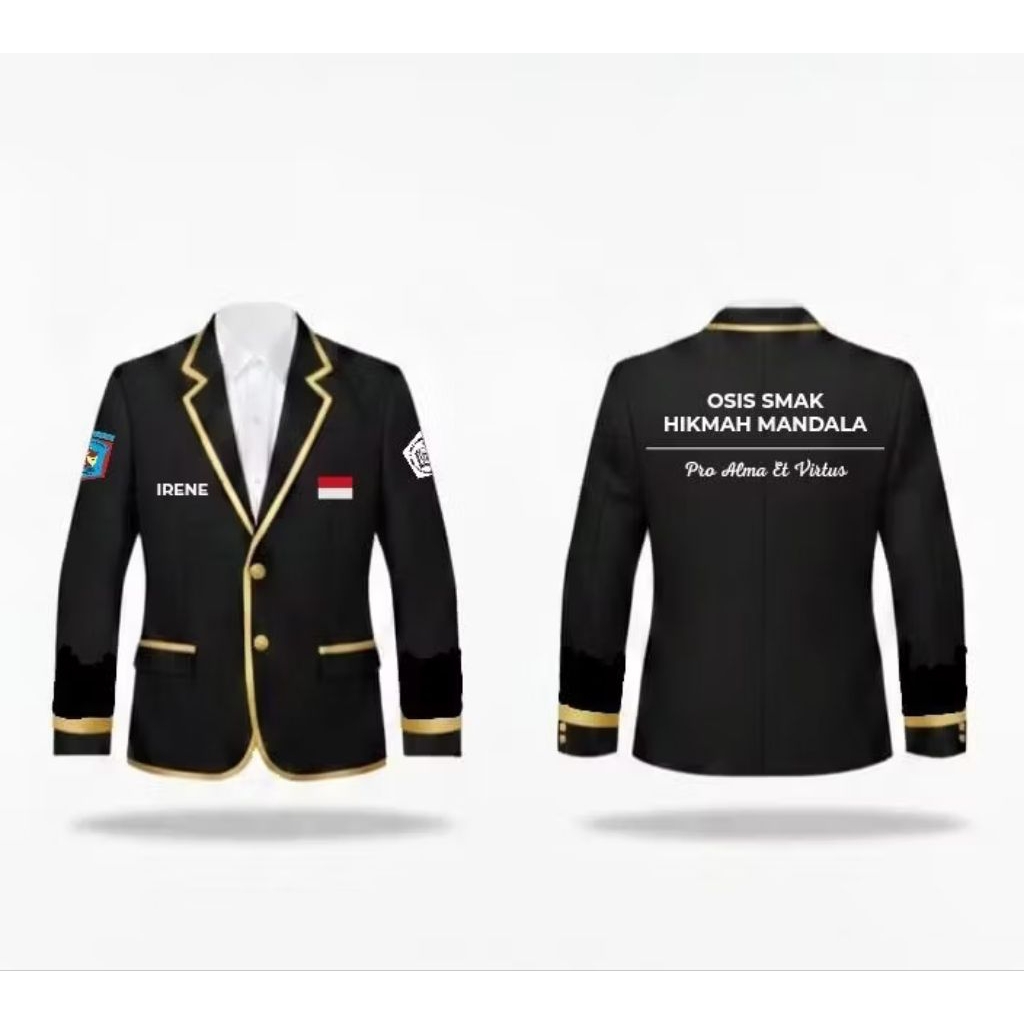 Almamater Sekolah Custom