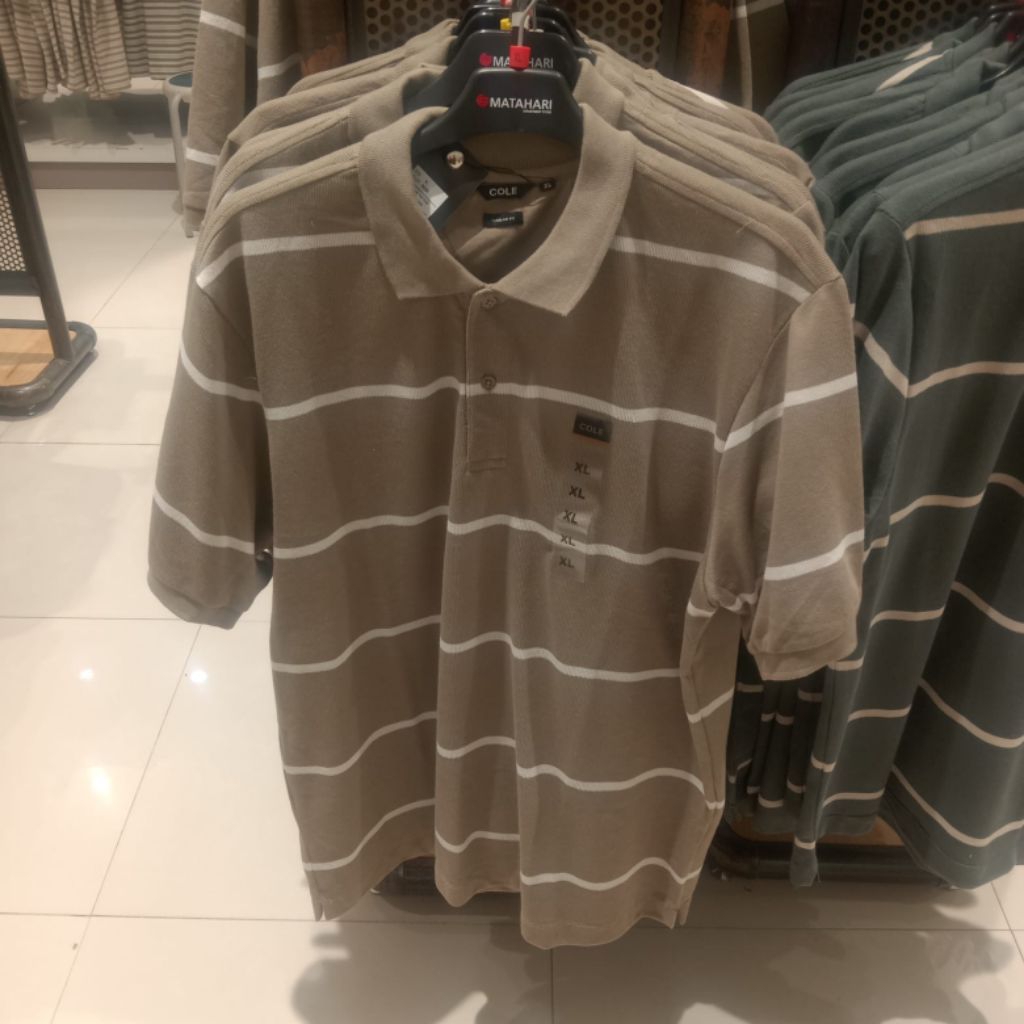 COLE KAOS POLO PRIA - KAOS PRIA LENGAN PENDEK - ORIGINAL