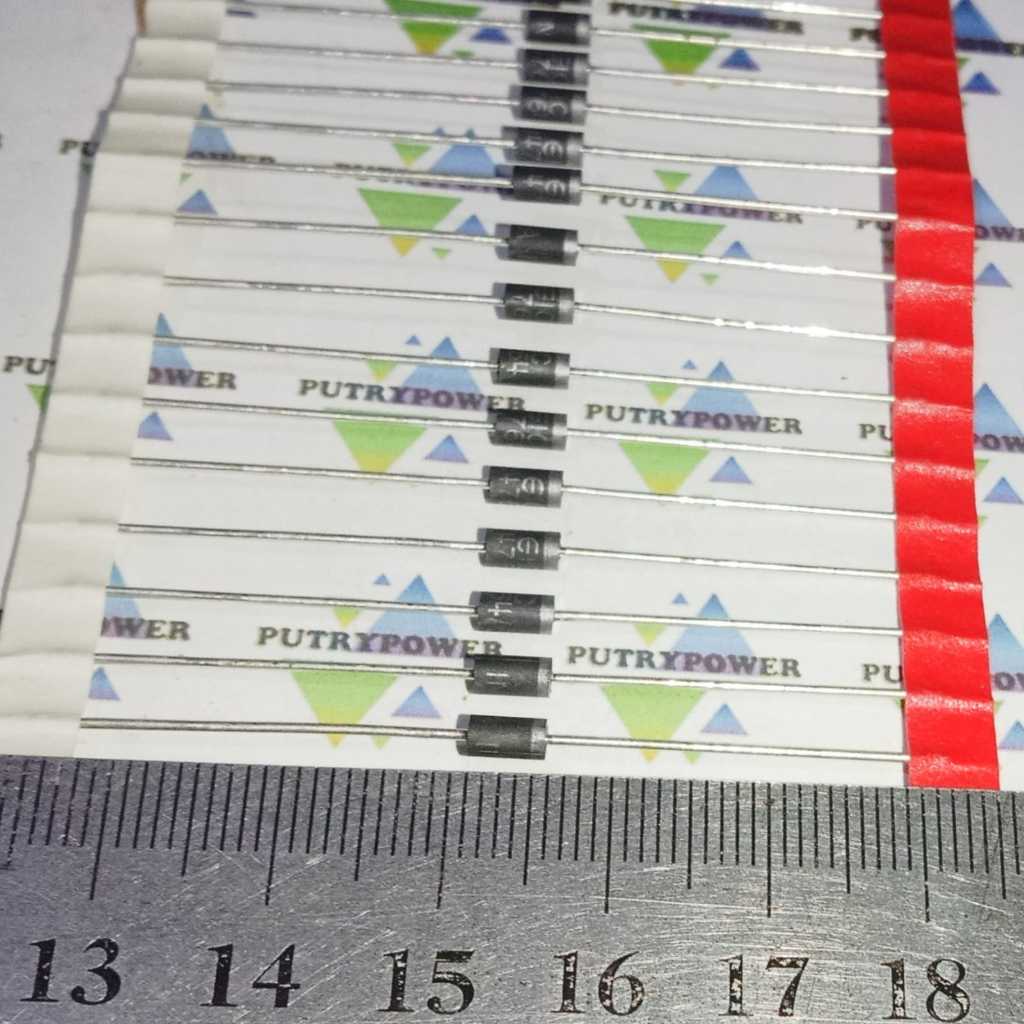 5PCS  100V  1W HITAM 1N4764A zener dioda 100v 1n4764  ZINER diode 100 VOLT  in4764 1WATT in4764A  1 