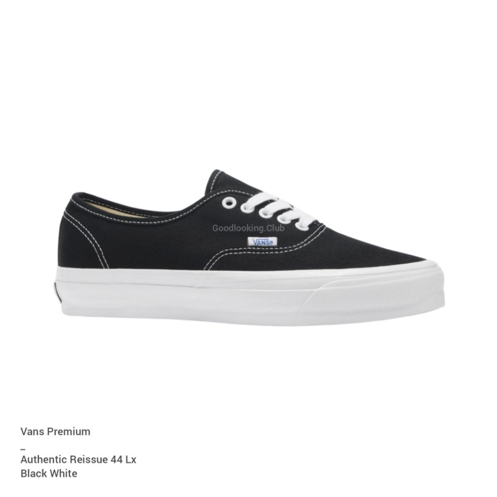 SEPATU AUTHENTIC REISSUE 44 LX BLACK WHITE