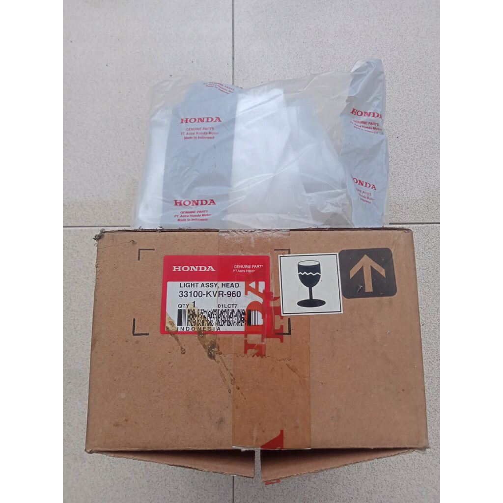 REFLEKTOR LAMPU DEPAN SET BOHLAM HONDA SUPRA FIT NEW