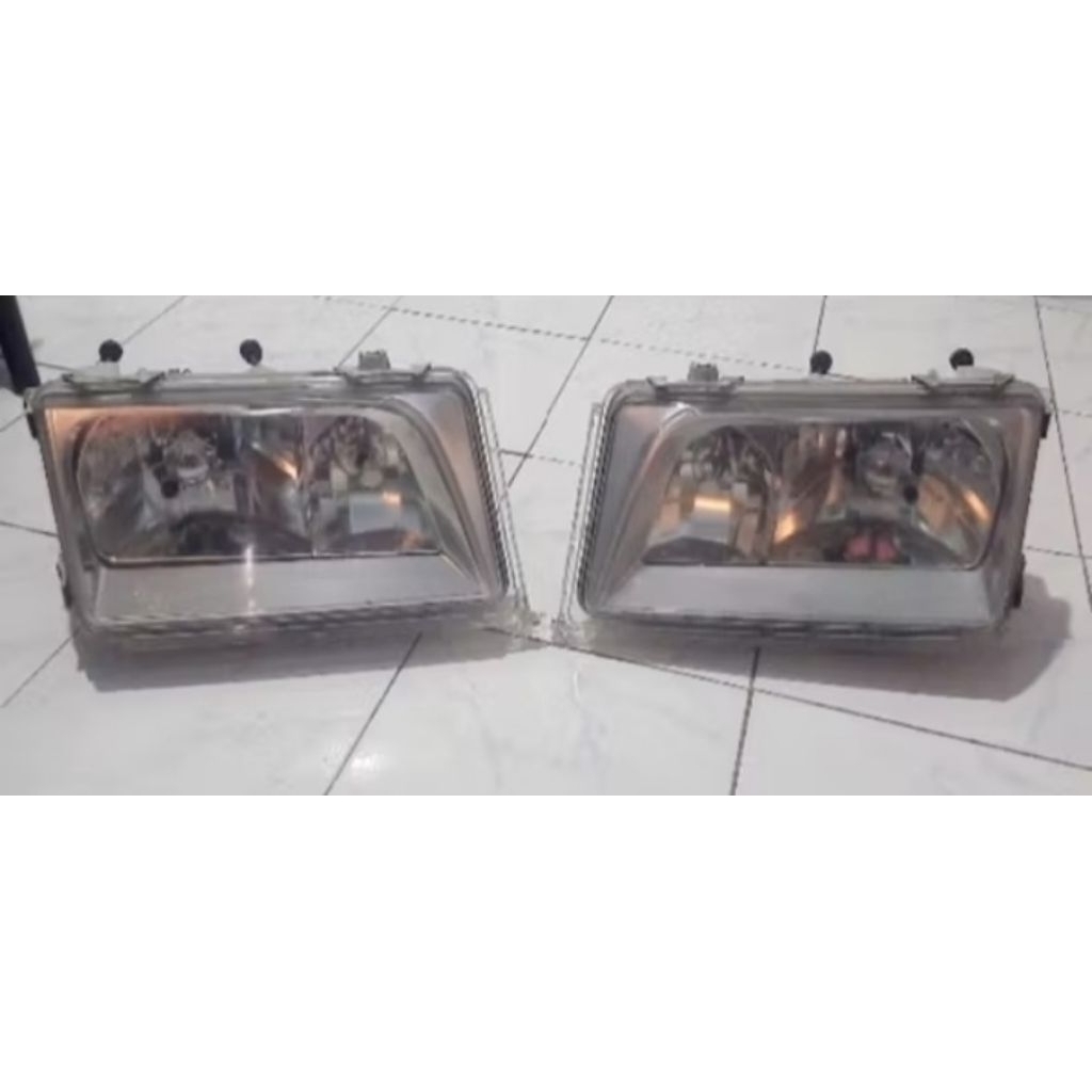 headlamp lampu depan mercedes-benz w202 e-class thn 1997