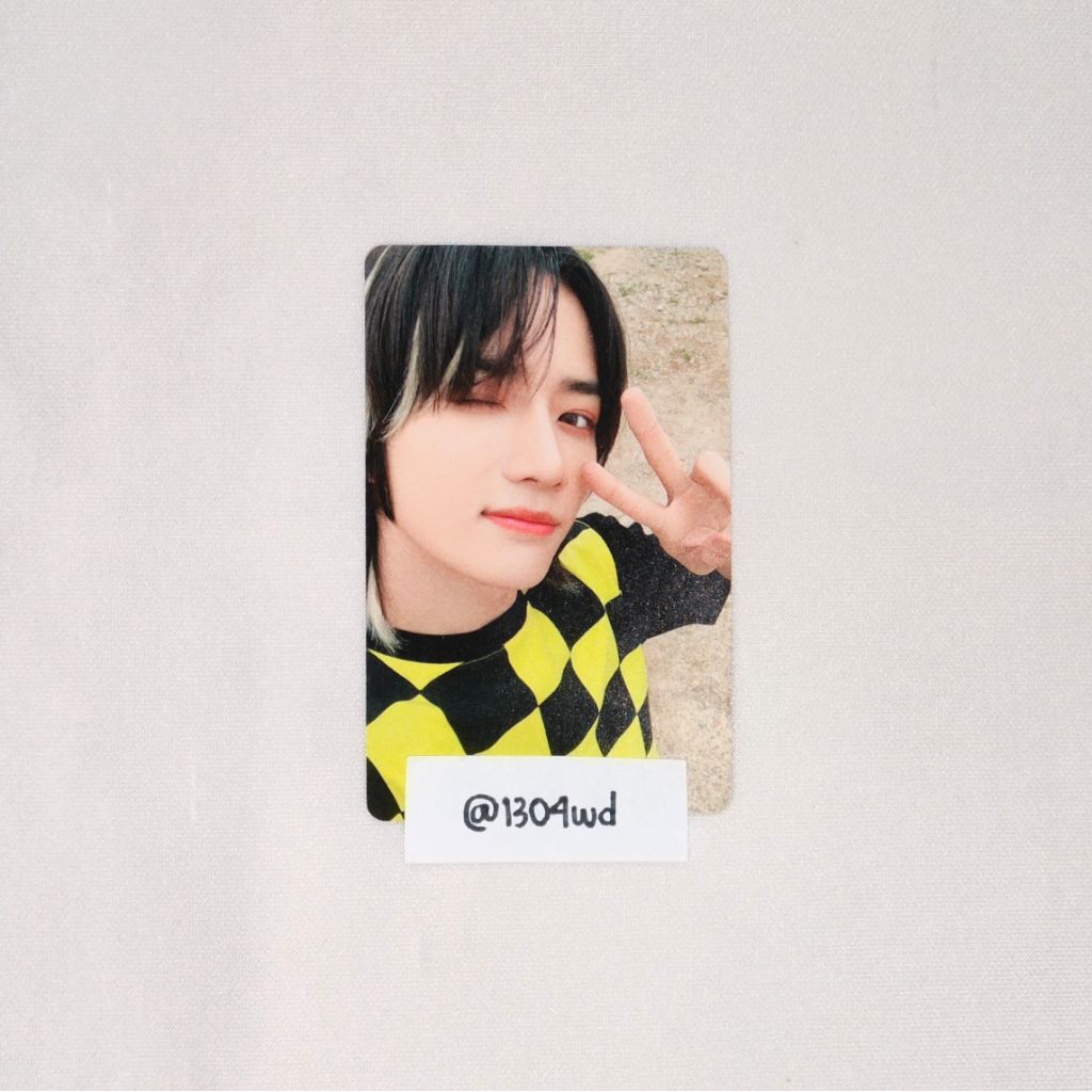 [PC] PHOTOCARD TXT BEOMGYU THE CHAOS CHAPTER: FIGHT OR ESCAPE / FOE YIZHIYU YZY ROUND 2