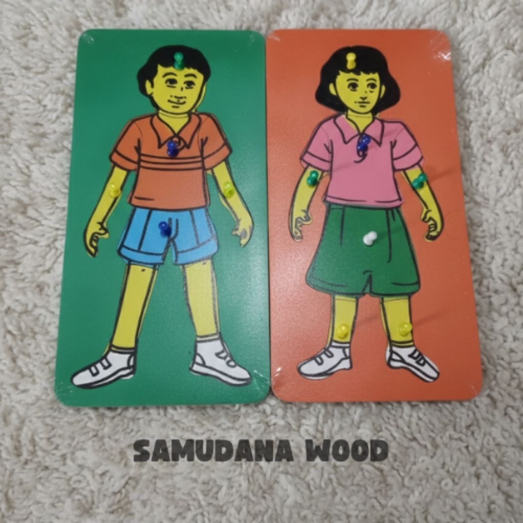 Mainan Edukasi Puzzle Anatomi Tubuh