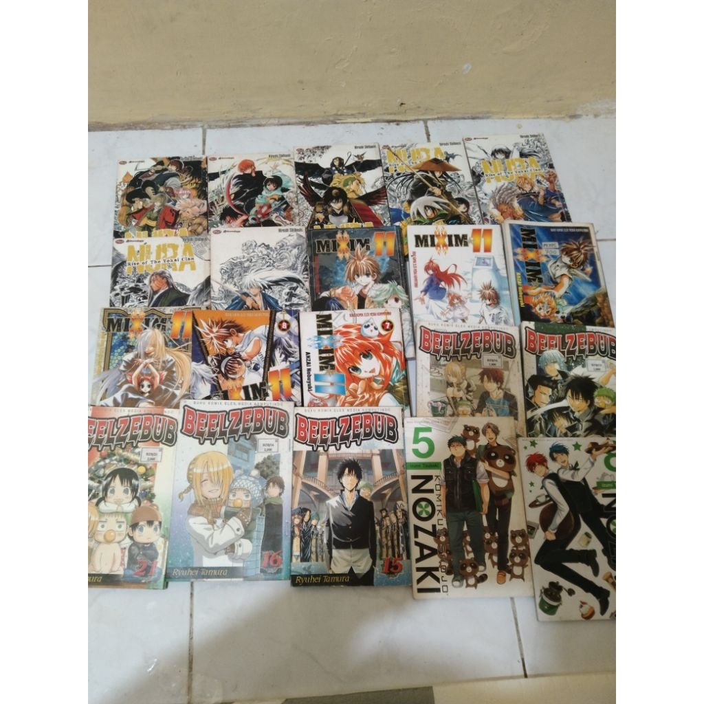 komik nura dan komik random preloved