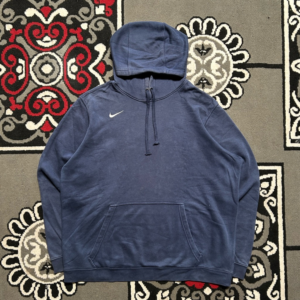 Hoodie VINTAGE NIKE Rare Right Side Small Logo SWOOSH