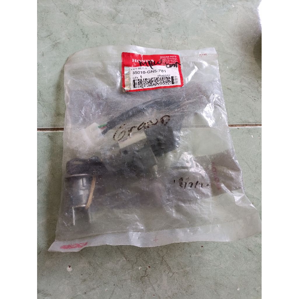 35010-GN5-781 KUNCI KONTAK JOK SET ASTREA PRIMA STAR ORIGINAL AHM