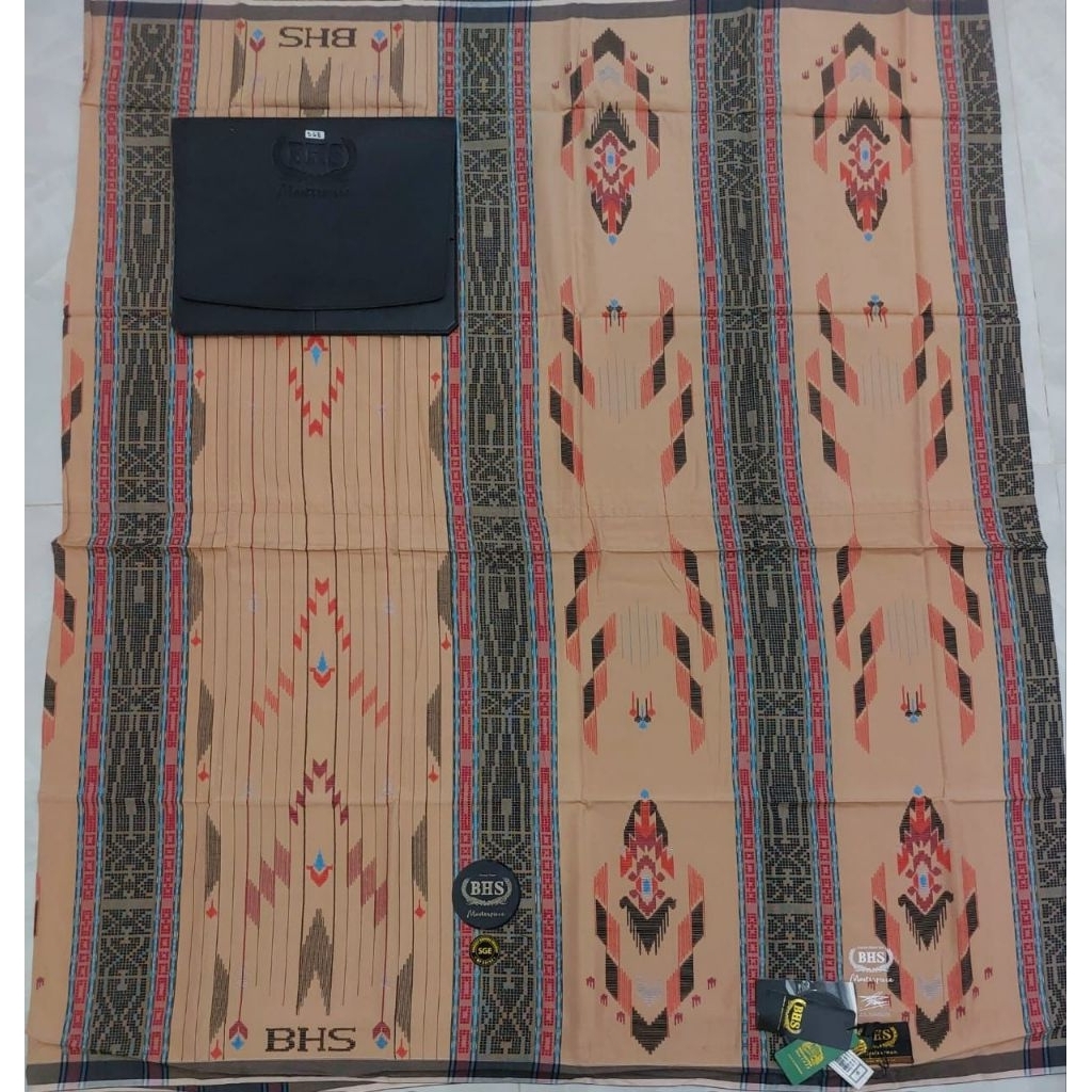 Sarung BHS Masterpiece SGE Gold Lawas Sutra Spunsilk Jahitan Tengah ATBM Limited (Bisa COD)