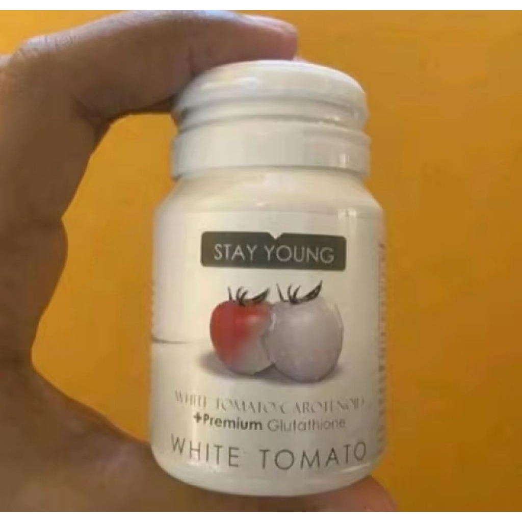 Stay Young White Tomato Vitamin Suplemen Pemutih Badan Cepat Dan Aman Stay Young White Tomato Origin