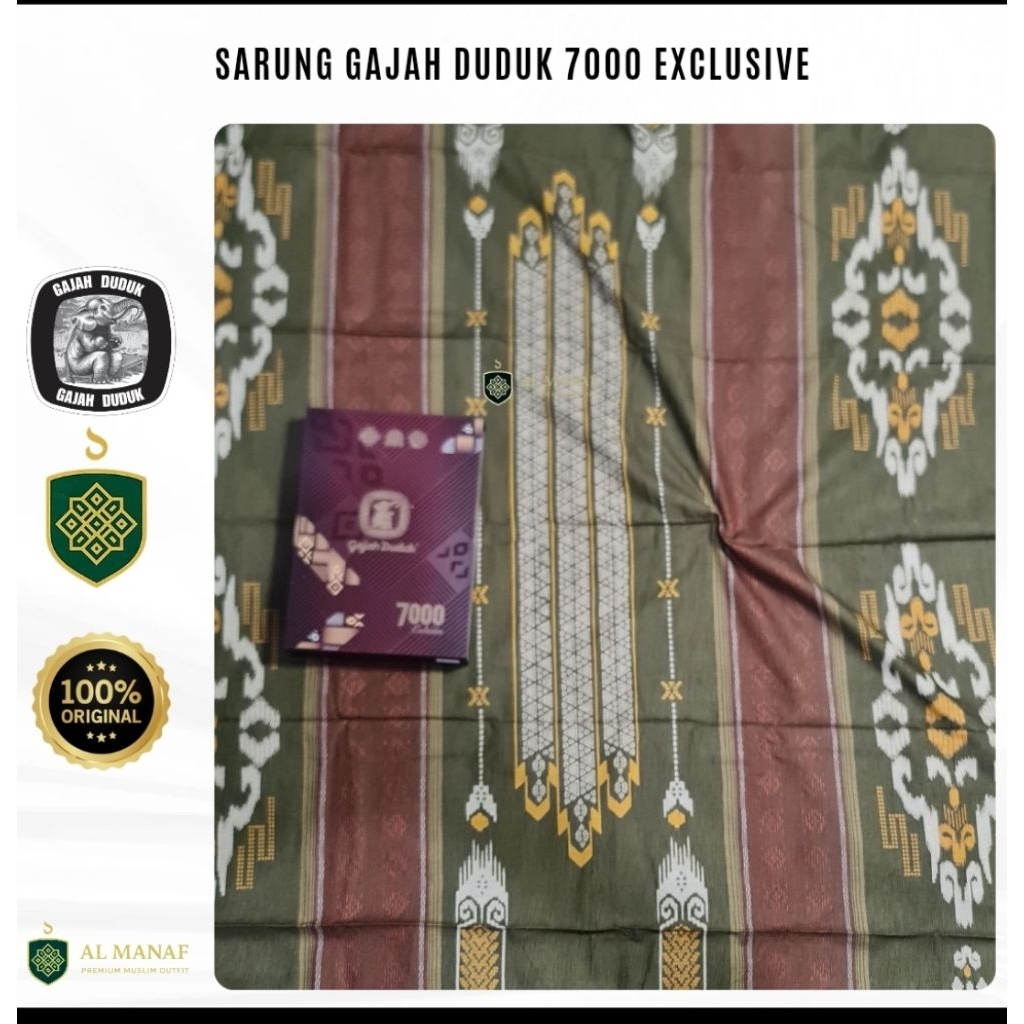 Sarung Gajah Duduk 7000 EXCLUSIVE