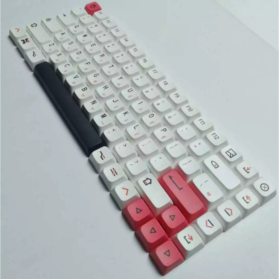 Keycaps PBT Dye Sub Kon Momo Korean Hangul Root XDA Profile