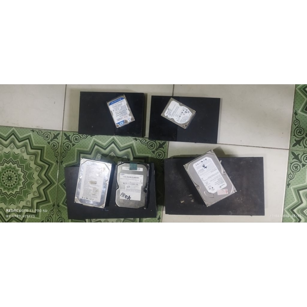 mesin PS2/hardis keadaan rusak