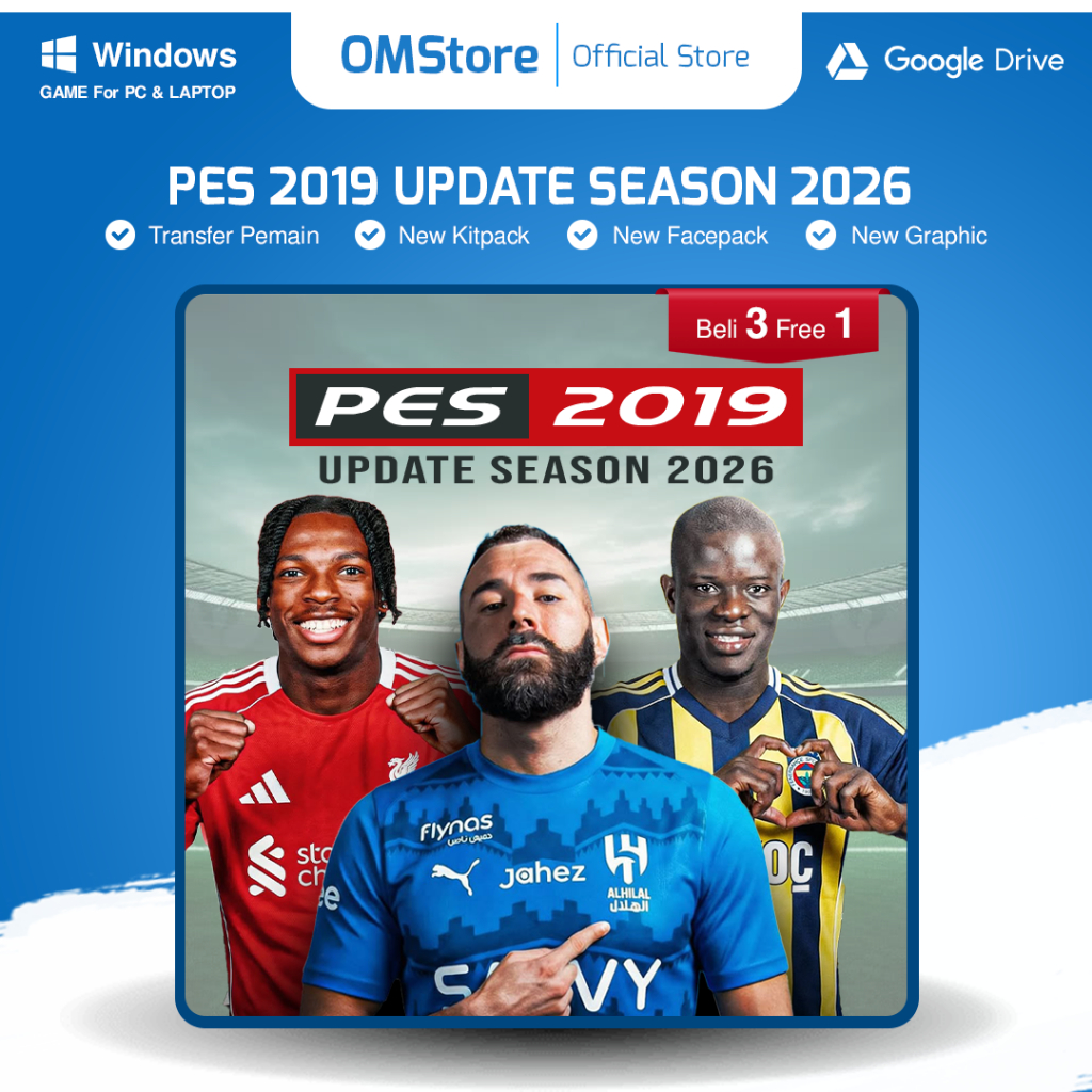 PES 2019 Pro Evolution Soccer 2019 Patch Season 2026