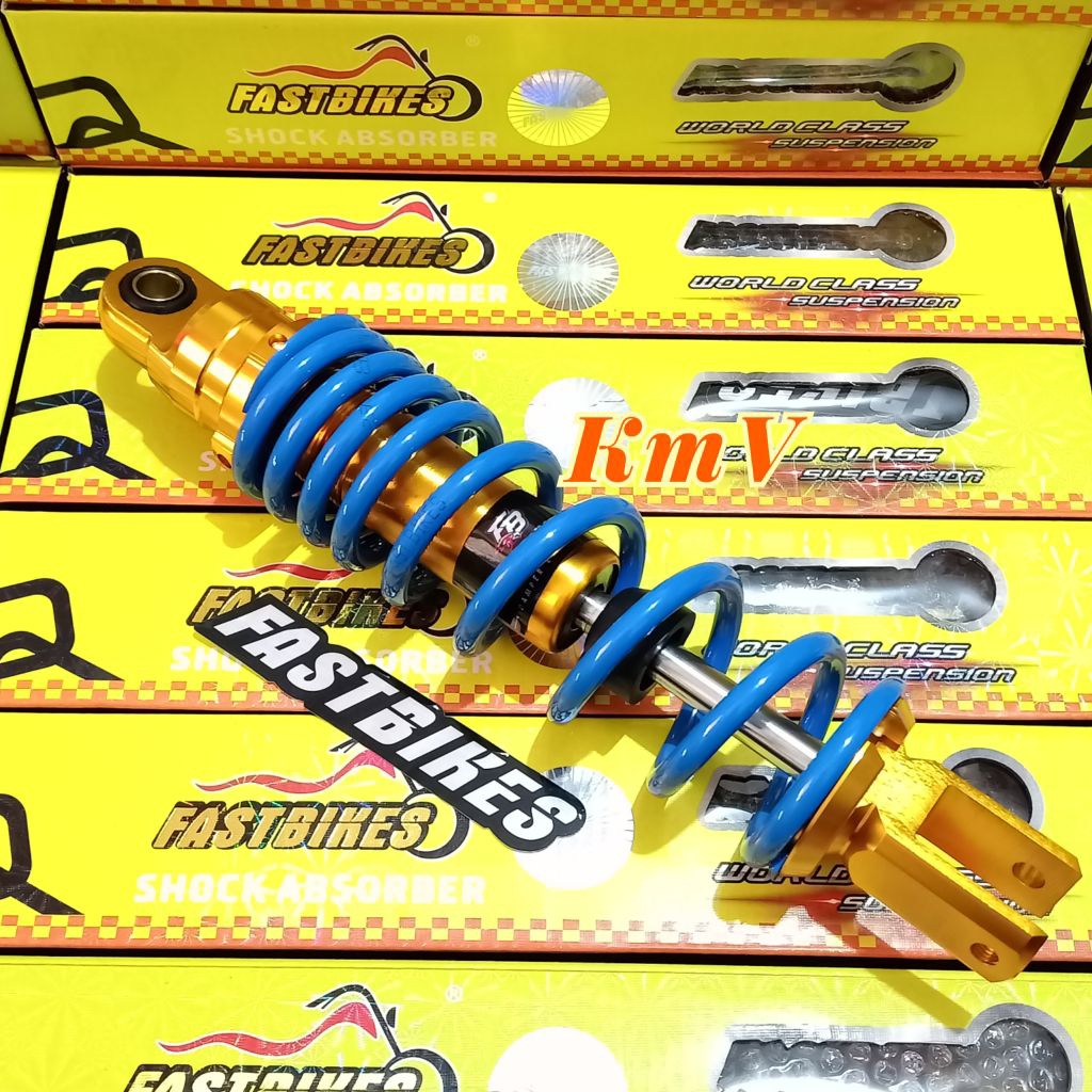 Shockbreaker / Shock Belakang Matic 310MM Motor Beat Vario Scoopy - Biru