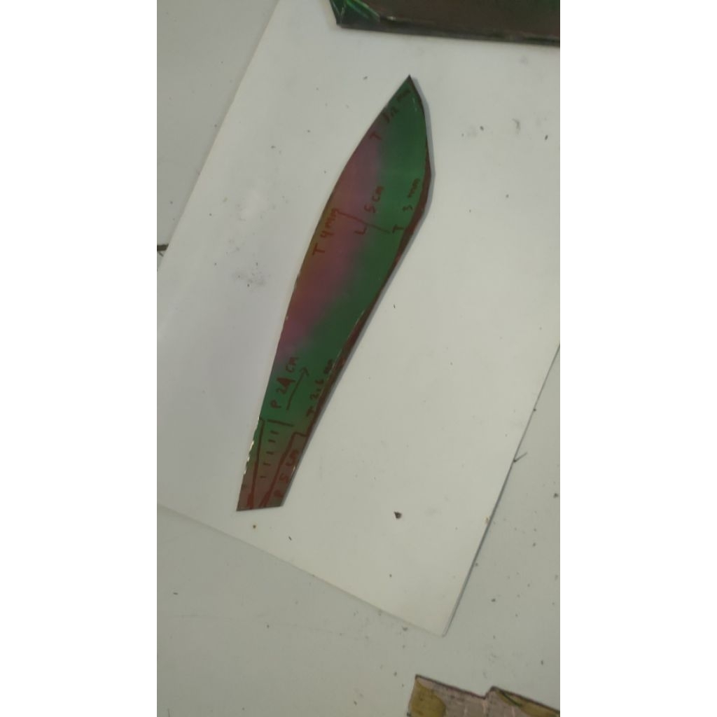 Bilah Mentahan pisau dapur