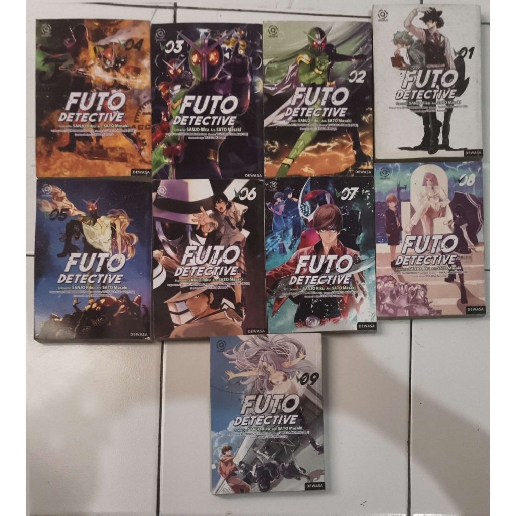 Komik Futo  Detective 1-9