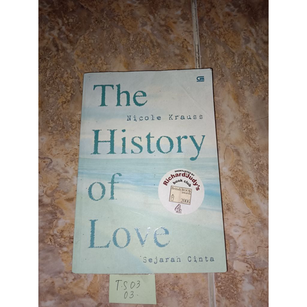 Buku The History of Love Sejarah Cinta by Nicole