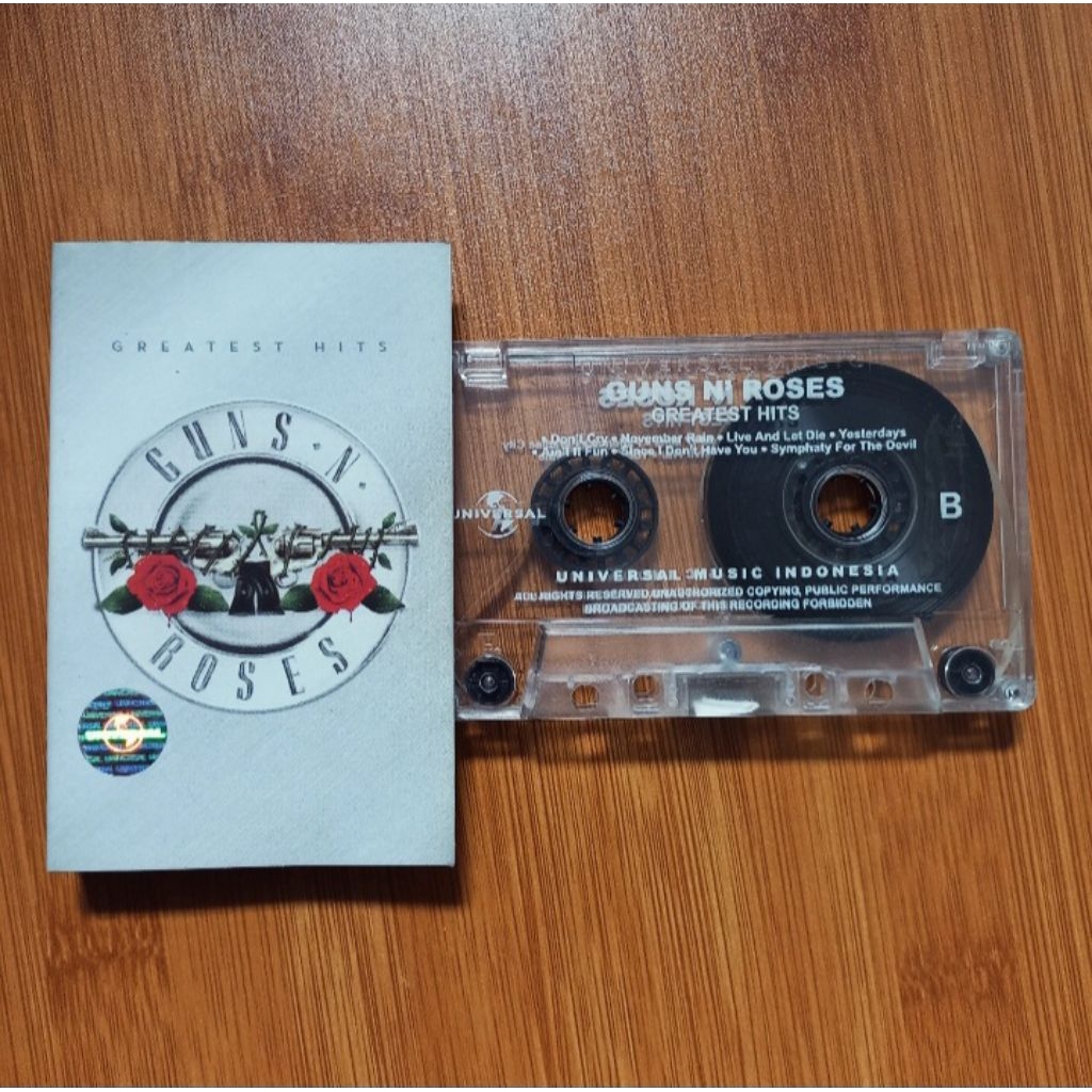 Kaset Guns N Roses - Greatest Hits