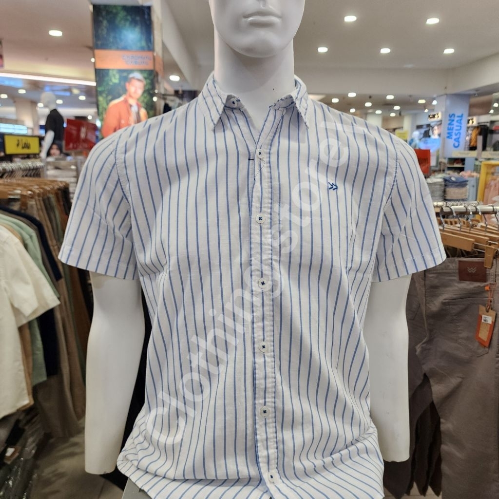 BOMBBOOGIE ORIGINAL kemeja pria lengan pendek 22975B5WL