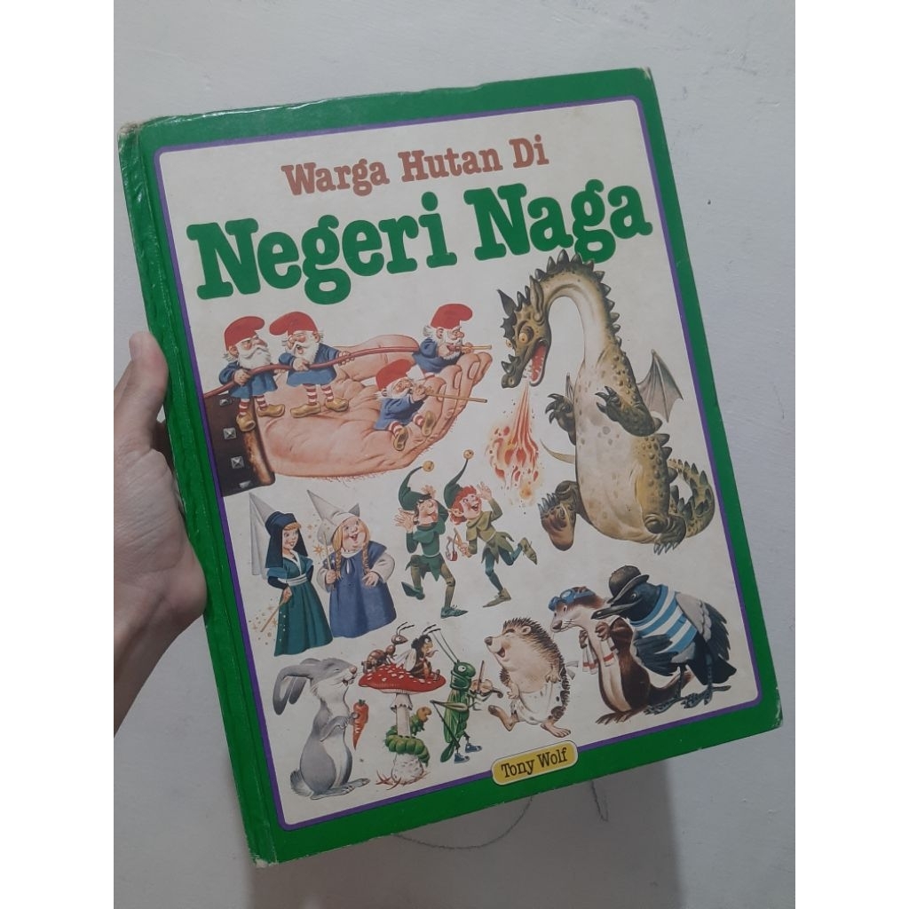 warga hutan di negeri naga tony wolf