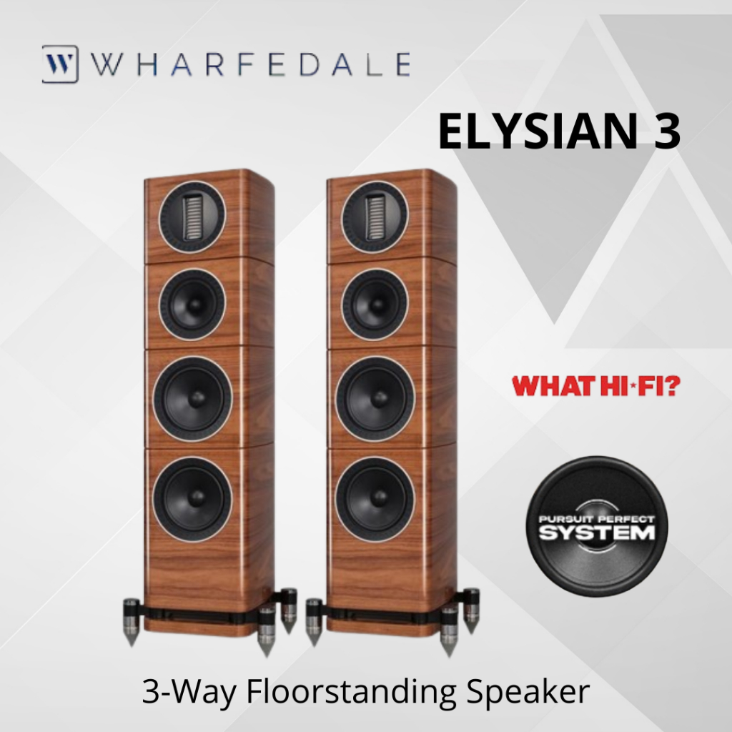Wharfedale Elysian 3 3-way floorstanding speaker