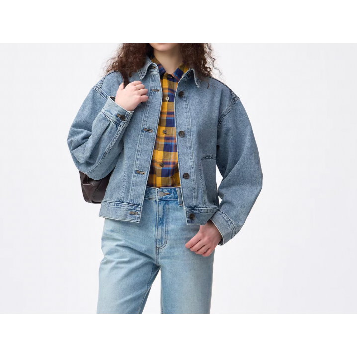 Jaket denim GU - Po Japan