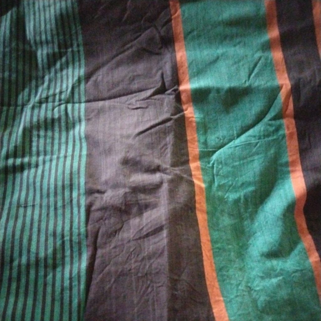 Kain TENUN LURIK Hijau Tosca