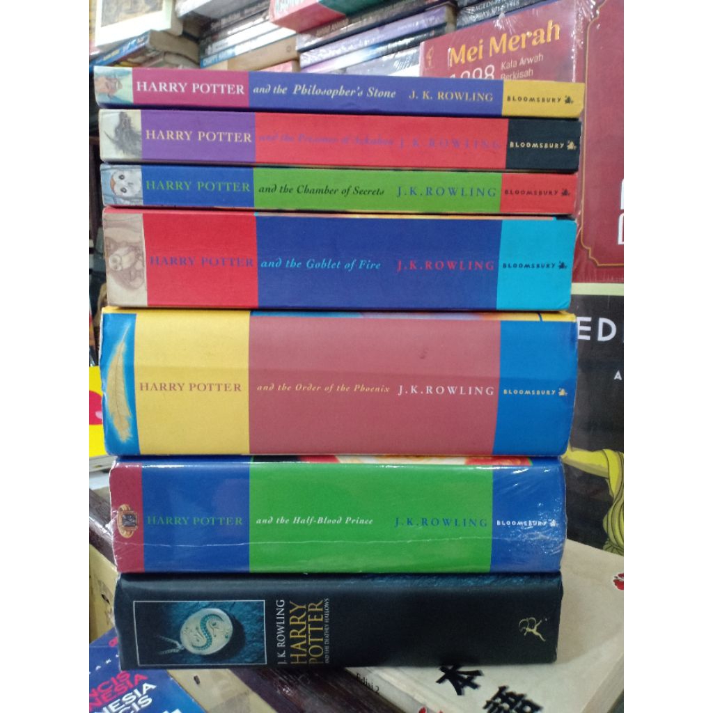 Novel Bekas Original HARRY POTTER 1-7 ( English )