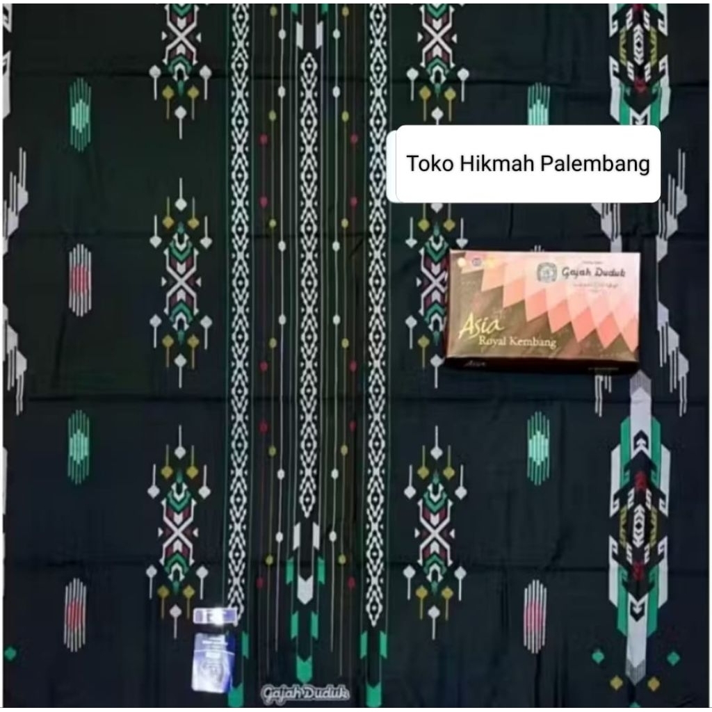 KAIN SARUNG GAJAH DUDUK Asia Royal Kembang/Exclusive