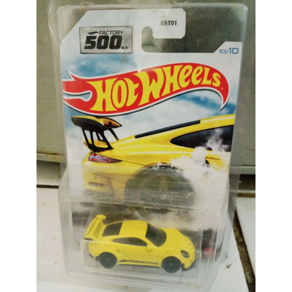 Hot Wheels Factory 500 HP Porsche 911 GT3 RS Free Protector